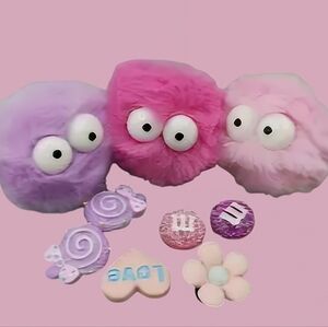 🆕️ M&M Furry Pink Shoe Charms